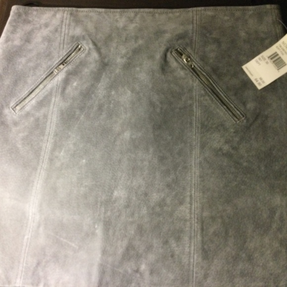 Suede Skirt. NWT - Picture 6 of 6
